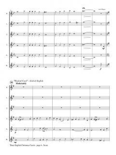 3 English Christmas Carols 