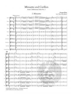 Minuetto and Carillon from L'Arlesienne Suite No. 1 von Georges Bizet 