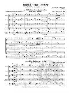 Sacred Music - Hymns (Flexible Flute Ensemble) 