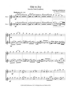 Ode to Joy von Ludwig van Beethoven 