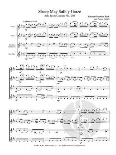 Sheep May Safely Graze von Johann Sebastian Bach 