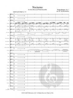 Nocturno von Franz Strauss 