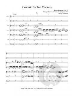Concerto op. 35 von Franz Vincenz Krommer 