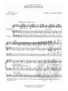 Processional von John La Montaine 