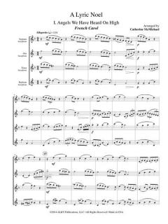 A Lyric Noel (Saxophone Quartet) 