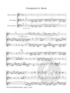 The Art of the Fugue 4 (Contrapunctus 8, 16) von Johann Sebastian Bach 