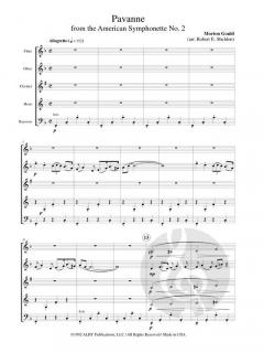 Pavanne from American Symphonette No. 2 von Morton Gould 
