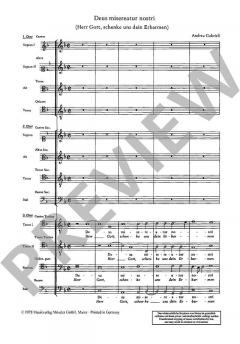 Deus misereatur nostri von Andrea Gabrieli (Download) 
