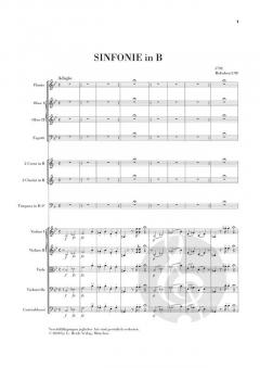 Sinfonie B-dur Hob I:98 von Joseph Haydn 