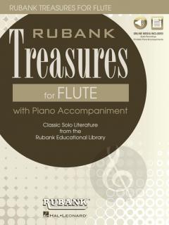 Rubank Treasures for Flute von Himie Voxman 