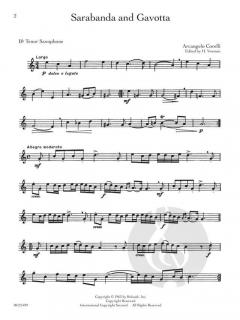 Rubank Treasures for Tenor Saxophone von Himie Voxman 