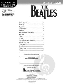 Instrumental Play-Along For Alto Sax von The Beatles 