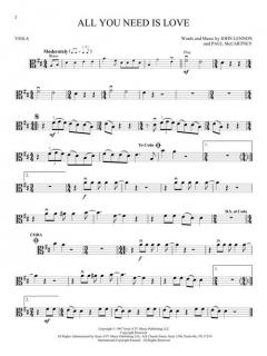 Instrumental Play-Along Viola von The Beatles im Alle Noten Shop kaufen