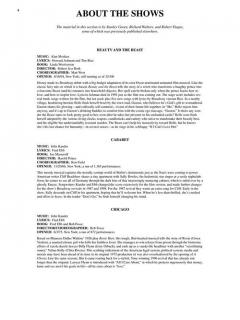 The Singer's Musical Theatre Anthology Vol. 3 