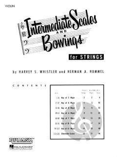 Intermediate Scales And Bowings - Violin von Harvey Whistler im Alle Noten Shop kaufen