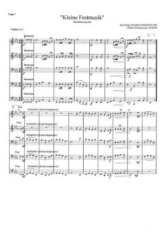 Kleine Festmusik (Download) von Karl-Heinz Frank-Lindenfelser (Download) 