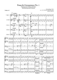 Thema aus 'Pomp & Circumstance Nr. 1' (Download) von Edward Elgar (Download) 