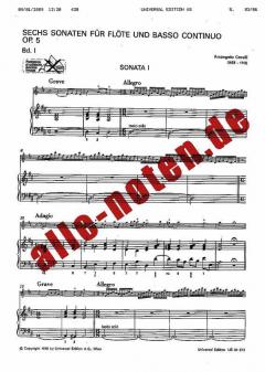 6 Sonaten op. 5 Band 1 von Arcangelo Corelli 