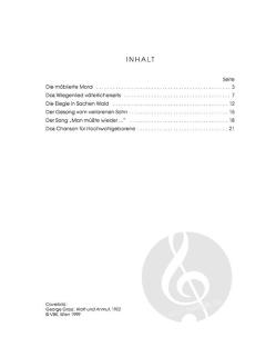 Die möblierte Moral und andere Songs von Edmund Nick 