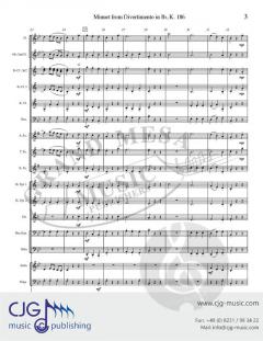 Mozart Minuet von Wolfgang Amadeus Mozart 