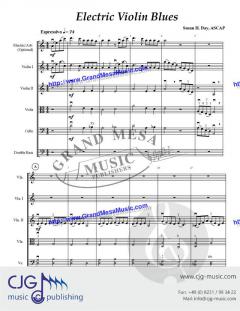 Electric Violin Blues von Susan H. Day 
