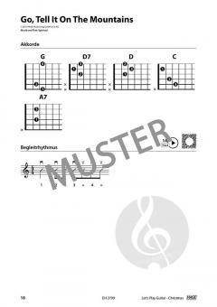 Let's Play Guitar Christmas - mit QR-Codes 