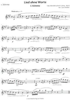 Lied ohne Worte, op. 19, 4 von Felix Mendelssohn Bartholdy (Download) 