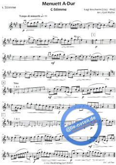 Menuett A-Dur (Luigi Boccherini) 