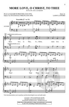 More Love, O Christ, to Thee von Lanny Lanford (Download) 