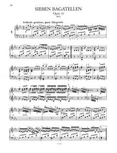 Ausgewählte Klavierstücke von Ludwig van Beethoven im Alle Noten Shop kaufen