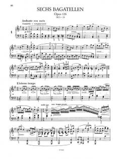Ausgewählte Klavierstücke von Ludwig van Beethoven im Alle Noten Shop kaufen