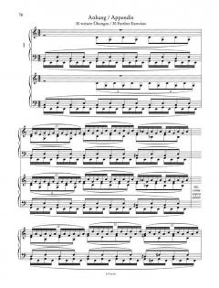 51 Übungen für das Pianoforte WoO 6 von Johannes Brahms 