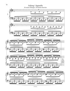 51 Übungen für das Pianoforte WoO 6 von Johannes Brahms 