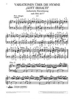 Gott erhalte von Joseph Haydn 