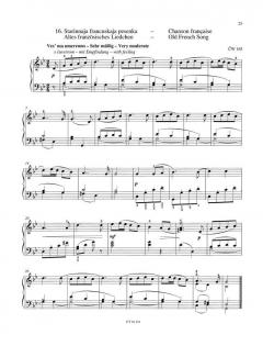 Kinderalbum op. 39 von Pjotr Iljitsch Tschaikowski 
