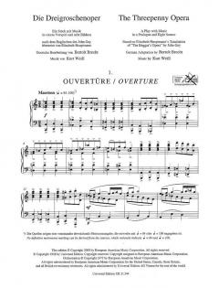 Die Dreigroschenoper von Kurt Weill 