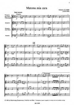 Badinerie von Johann Sebastian Bach für 2 Vibraphone, Glockenspiel, Xylophon und Marimba im Alle Noten Shop kaufen