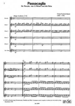 Passacaglia von Georg Friedrich Händel 