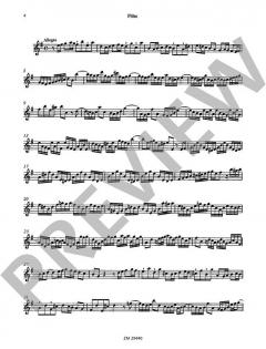 Sonate e-Moll BWV 1034 von Johann Sebastian Bach für Flöte und Bc (Gitarre) im Alle Noten Shop kaufen