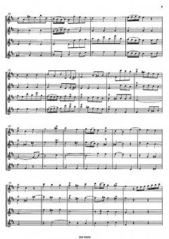 Quatuor a IV Flauti traversieri von Domingo Simoni del Croubelis 