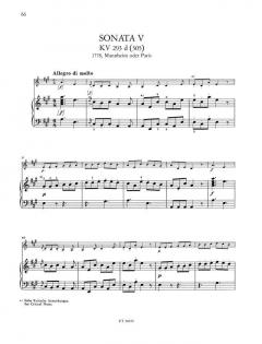 Sonaten Band 1 von Wolfgang Amadeus Mozart 