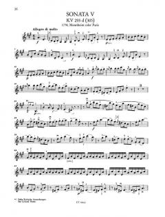 Sonaten Band 1 von Wolfgang Amadeus Mozart 