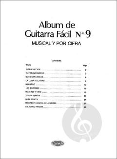 Album De Guitarra Facil N.09 
