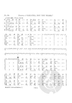 Acis And Galatea (Tonic Sol-Fa) von Georg Friedrich Händel 