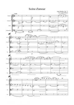 Scene D'Amour von Jean Sibelius 