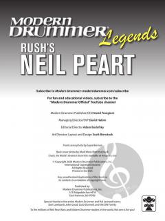 Modern Drummer Legends: Rush's Neil Peart 