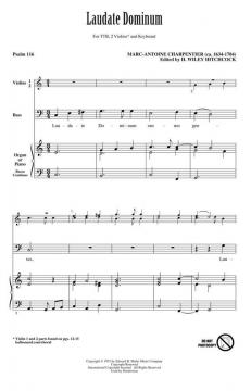 Laudate Dominum von Marc-Antoine Charpentier (Download) 