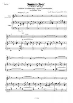 Summchor aus Madame Butterfly von Giacomo Puccini 