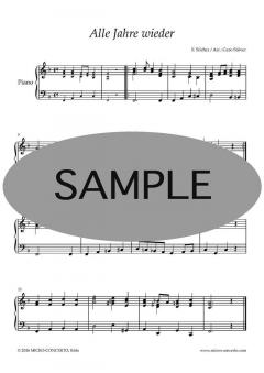 Weihnachtslieder für Klavier (Download) im Alle Noten Shop kaufen