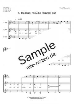 O Heiland, reiß die Himmel auf (Download) 
